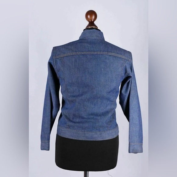 Ladies Levis  Classic Denim Harrington Jacket Size S NWOT - Picture 2 of 6